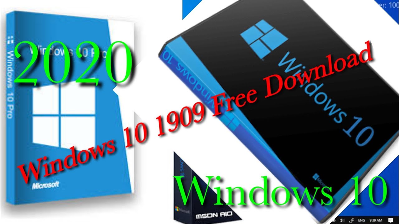 How to Download windows 10 2020 Version 1909 64bit and 32bit Free