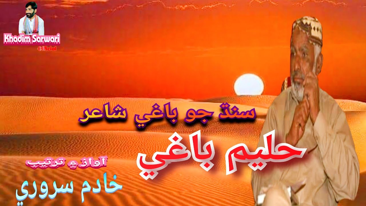 Inqalabi Nazm Haleem Baghi Sarmad e Geet e Mansoor سنڌي انقلابي شاعري, سائين جي ايم سيد کي ڀيٽا