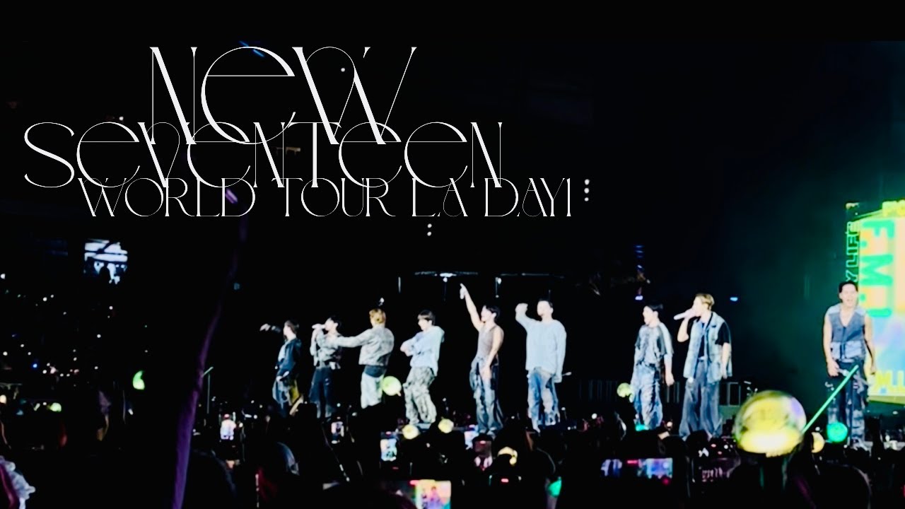 New - Seventeen world tour in Los Angeles Day 1 | vip- sound check- concert
