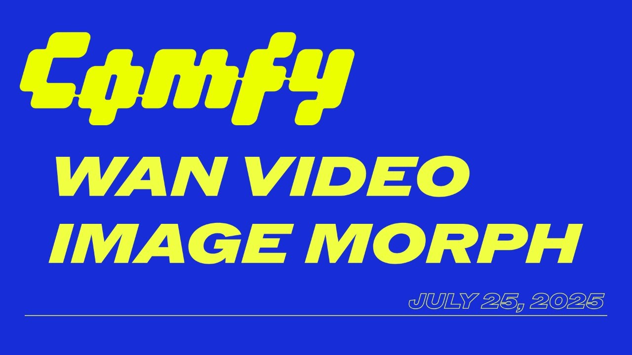 WAN Video Image Morph in ComfyUI