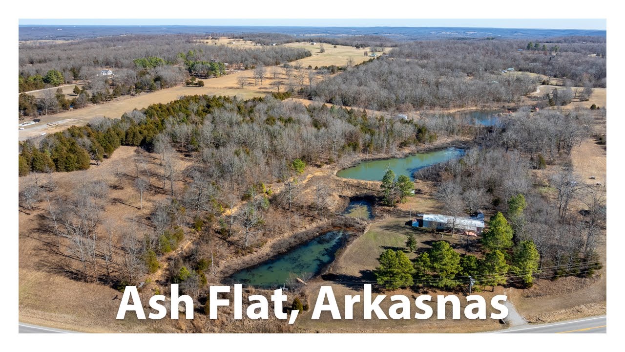 Land and Home for Sale | 3774 Hwy 167 Ash Flat, AR 72513 Listed at $124,500