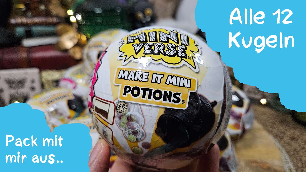 Teil 1: Ich öffne alle 12 Miniverse Potions - Zaubertränke  #harrypotter  - #miniverse