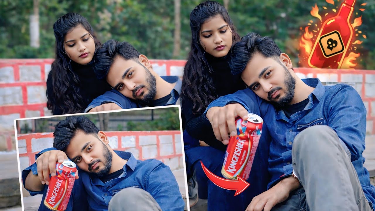 तुम ये सब क्यूं कर रहे हो 🥺💔😡Drinking prank @oriosahilthakur #entertainment #love #cuple 