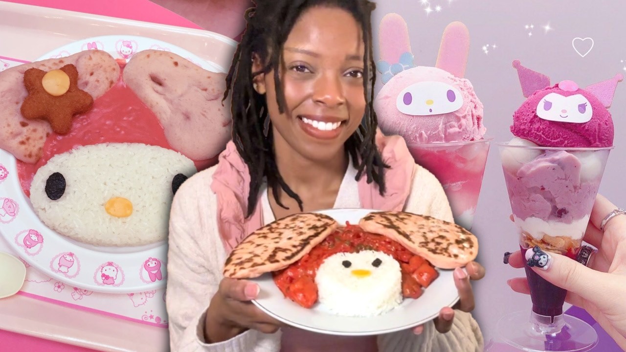 Remaking foods from Sanrio Cafés! 🐰🎀