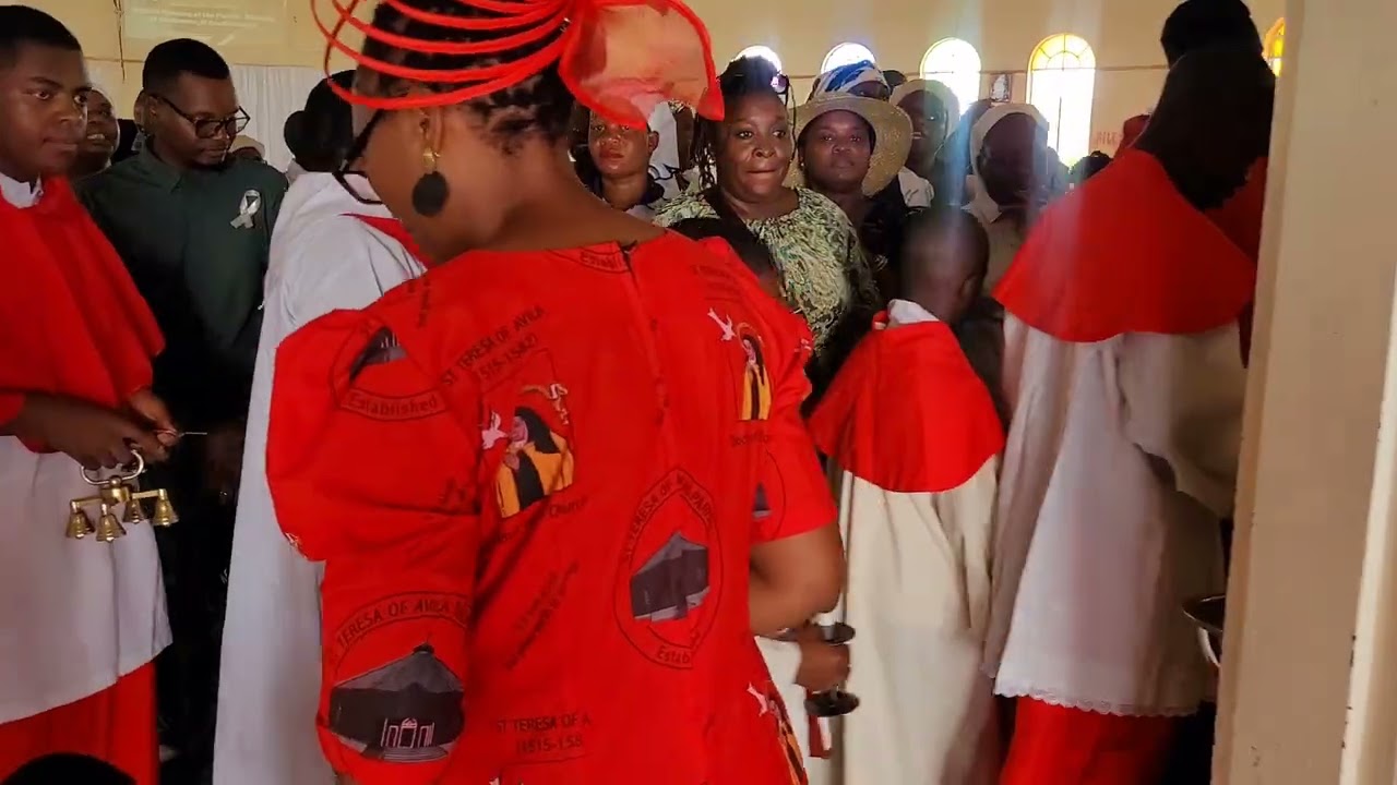 Blessing of the Church (St Teresa of Avila Rujeko Parish) by Rt Rev Bishop Mupandasekwa