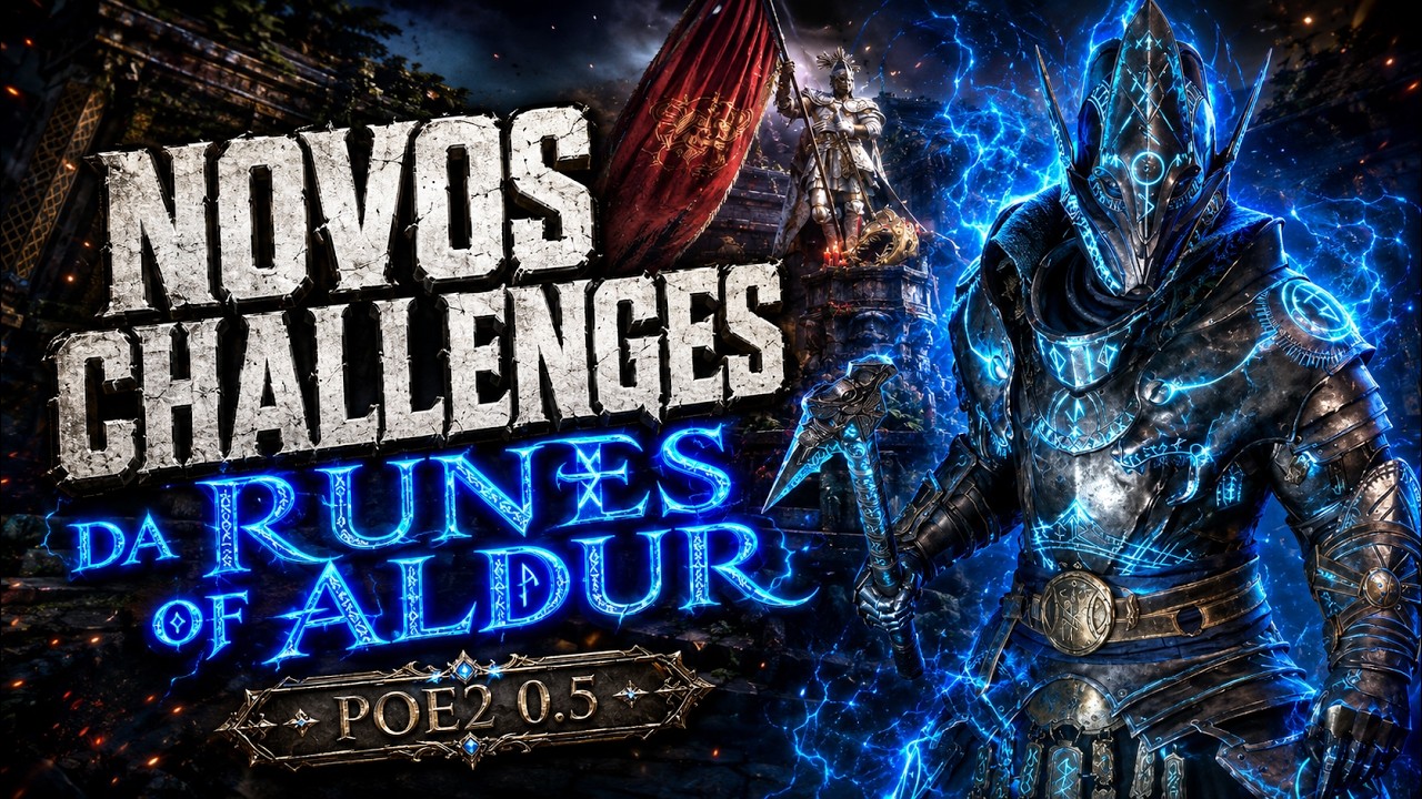 CHALLENGES E REWARDS DA 0.5 DO POE2! RESUM&Atilde;O R&Aacute;PIDO!