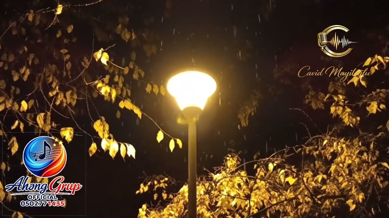 Beyni Sakitləşdirib Yuxu gətirən Yağış səsi və melodiya birlikdə 
