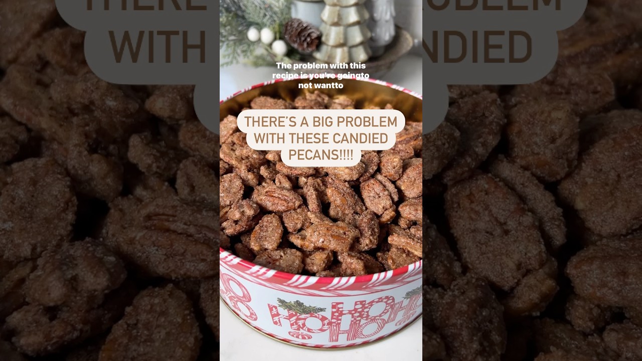 HELP! I Can’t Stop Eating These Candied Pecans!