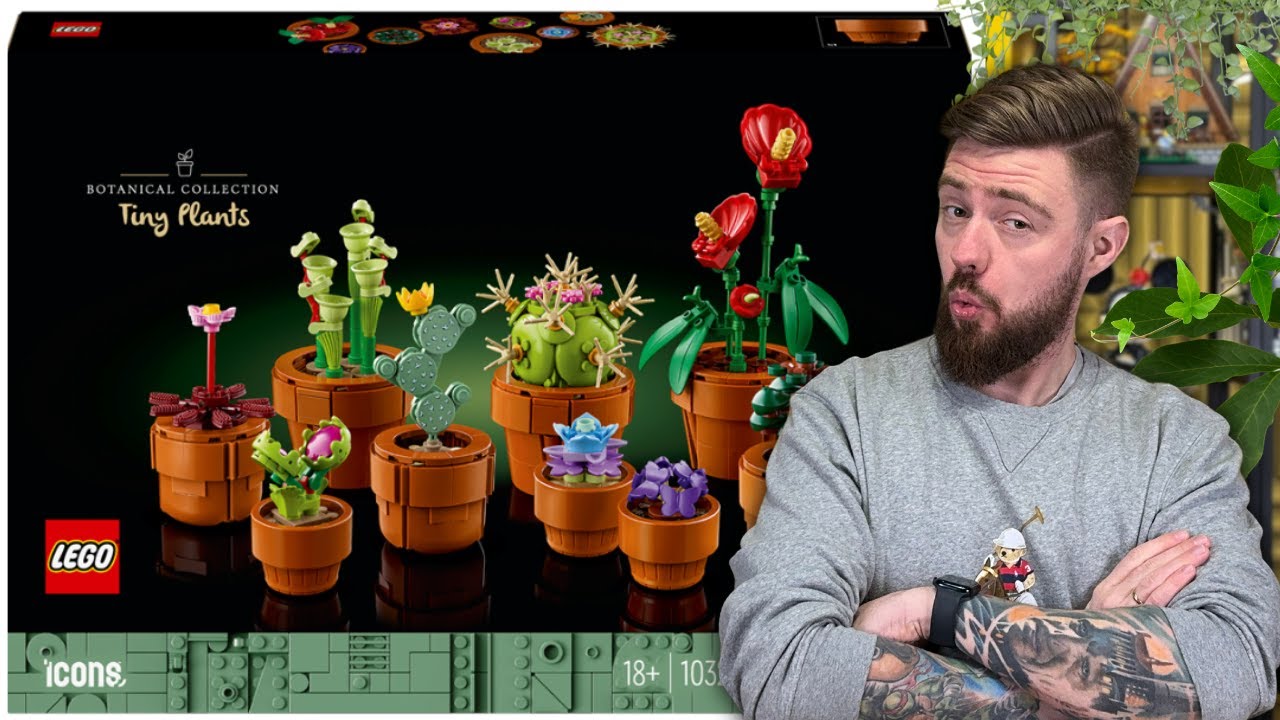 MAŁE ROŚLINKI 🌱 LEGO ICONS 10329 RECENZJA