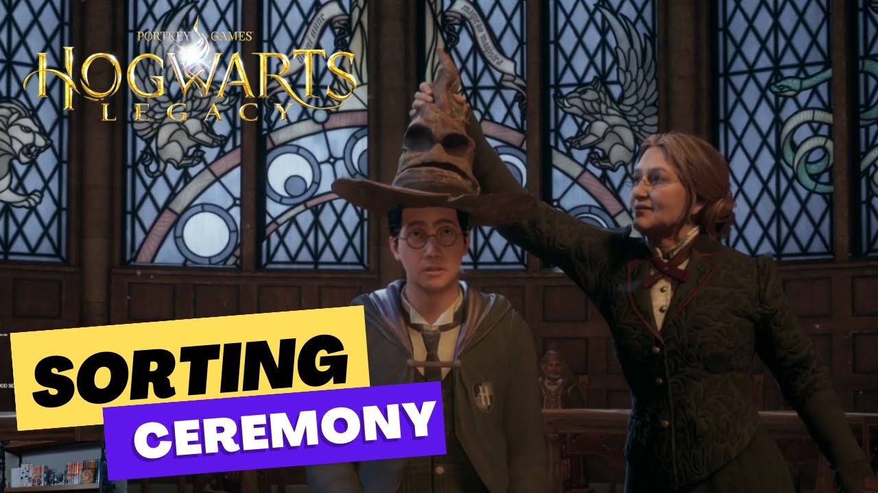 Pick Your House in HOGWARTS LEGACY - SORTING HAT