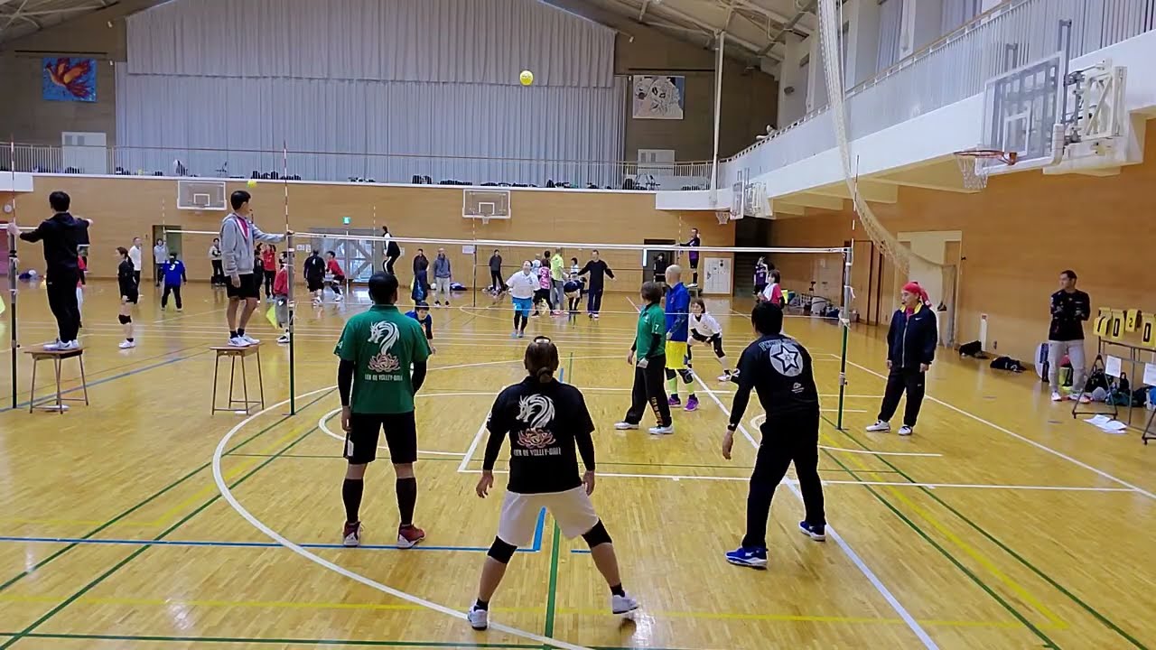 ひすい杯T200(40)準優勝🥈 予選②とんで輝ちゃん🆚A-FOUR 20251117【ソフトバレー】