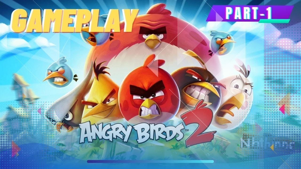 Angry Bird 2 gameplay Level 1-10 || Mobile gaming || #angrybirds2 #angrybirds #gameplay