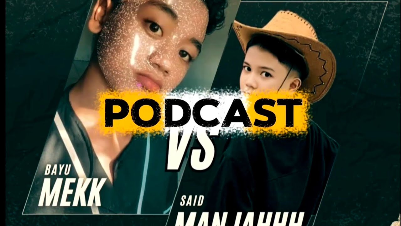 Podcast dan face off Fighter Influencer, Said Manjah VS Bayu Mex