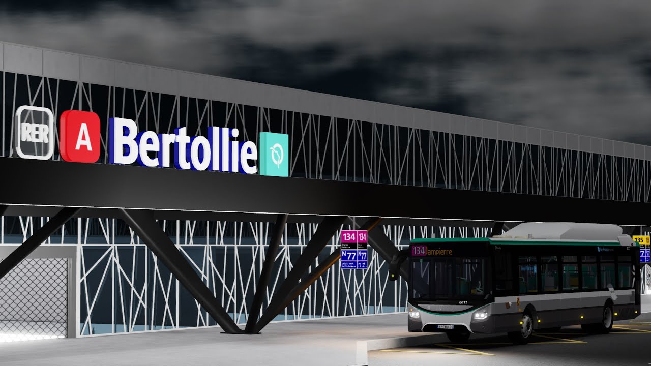 [ROBLOX] Timelapse - Ligne 134 RATP - Seine Arlande