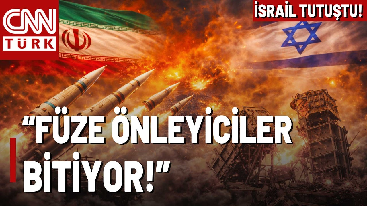 İsrail Basını: Mühimmatımız Tükeniyor! İsrail İran'ın Füzelerini Artık Engelleyemeyecek Mi?