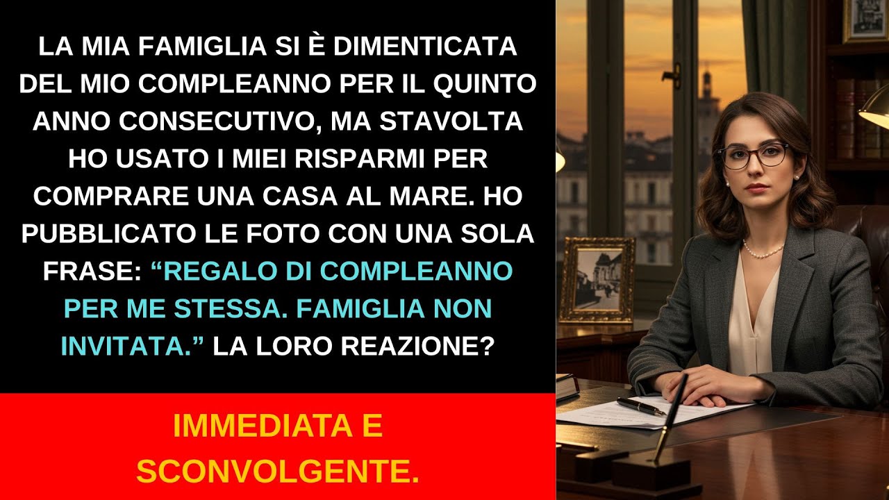 Ogni anno la mia famiglia “scordava” il mio compleanno e celebrava in grande mia sorella — finché…
