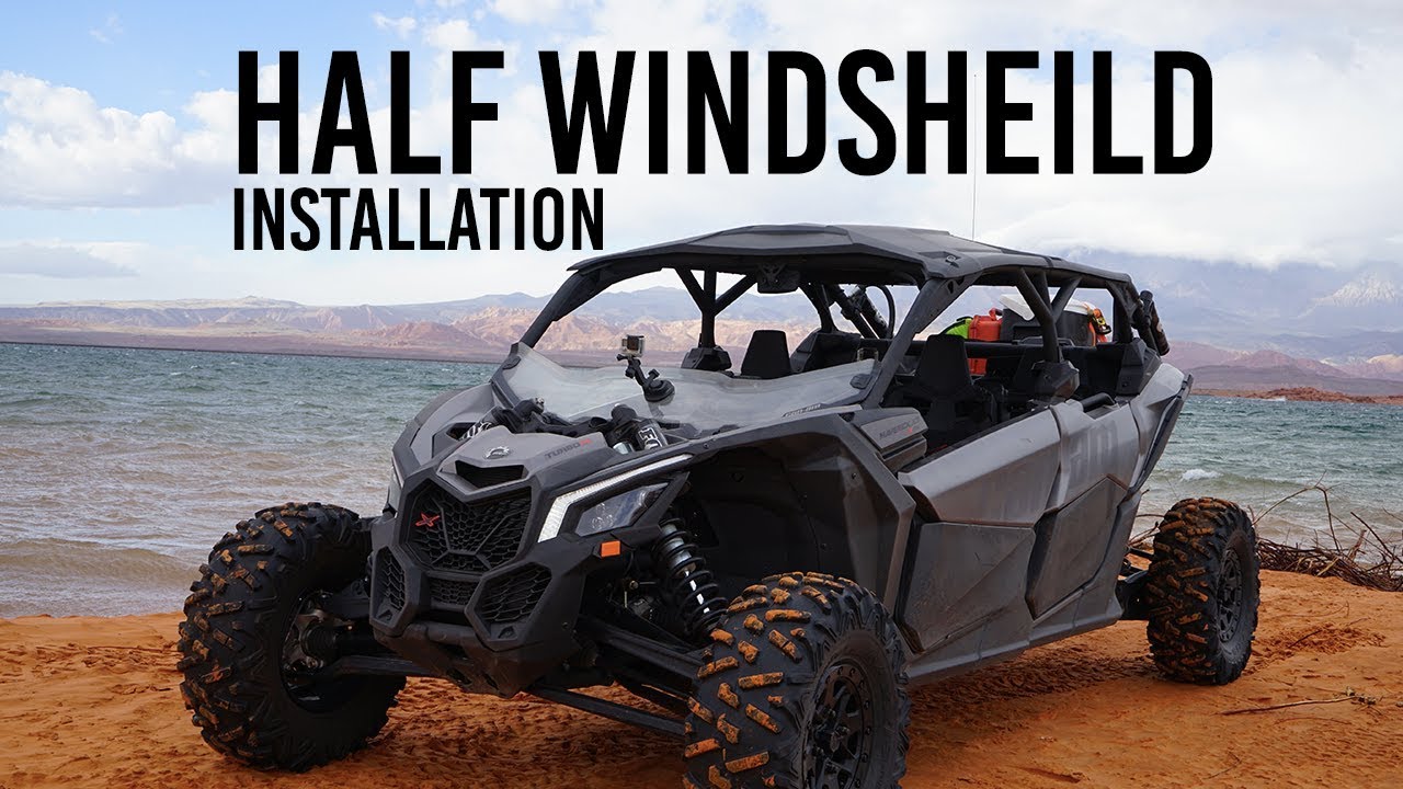Formula Autohaus - How To Install OEM Can Am Maverick X3 Half Windsheild