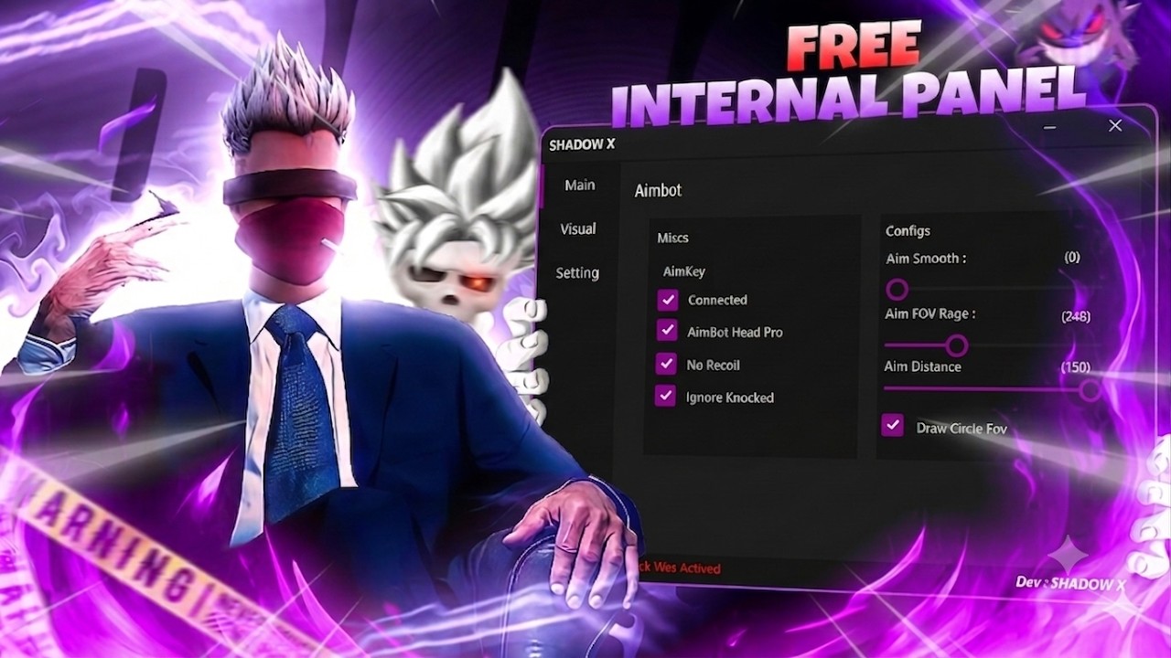 NEW PC PANEL UPDATED OB53💻 PANEL FOR FREE AIMBOT & LOCATION FREE FIRE 🎯 |100% SAFE AND ANTIBAN ✅