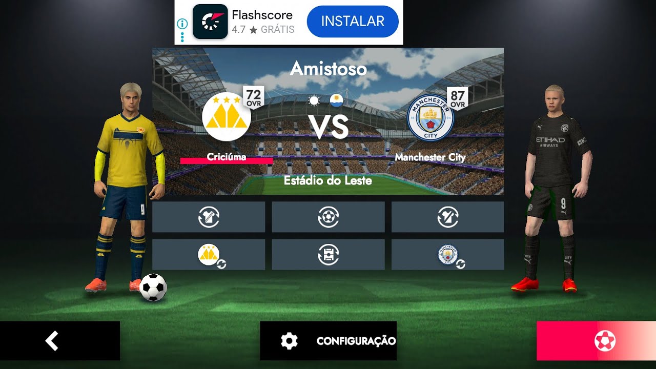 Manchester city x Criciúma amistoso