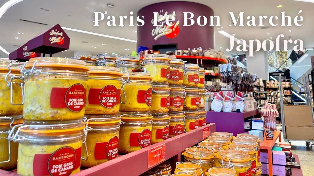 Paris / Souvenirs from Bon Marche / The oldest department store with food from all over the world