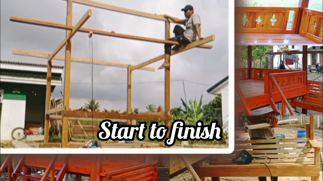 Video Full: Pembuatan Gazebo Terbaru NEWS