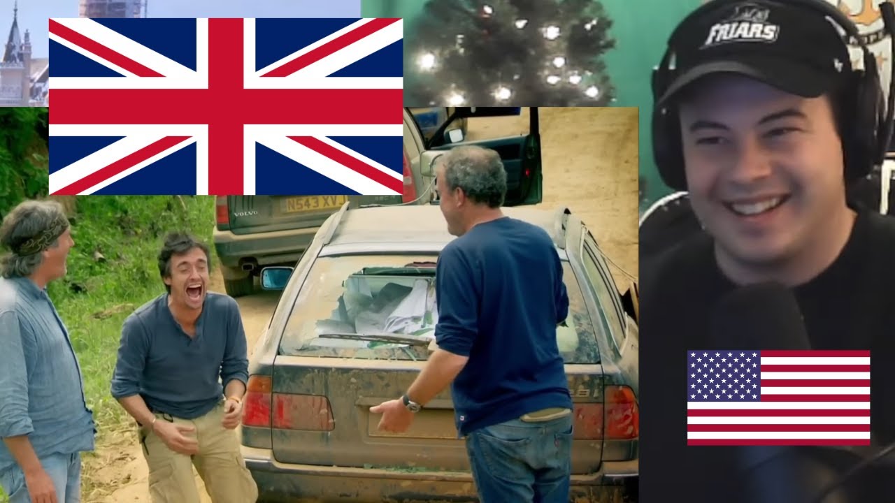 American Reacts Top Gear Funny Moments