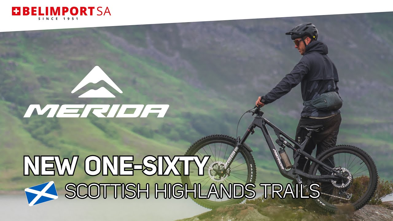 MERIDA ONE-SIXTY | Biking in the Scottish Highlands trails | Belimport_ch