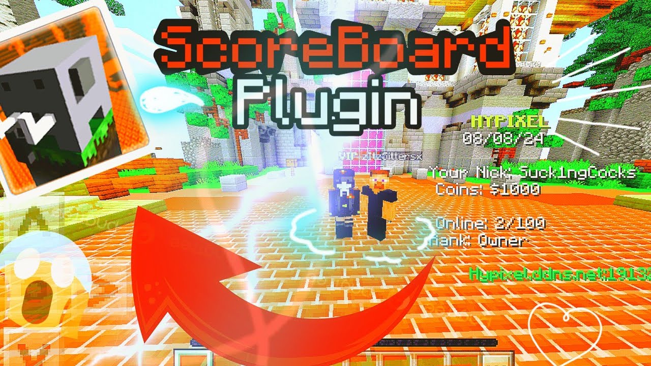 🔥 Scoreboard plugin ( activable / desactivable ) | MCPE 0.15.x | @zCocks