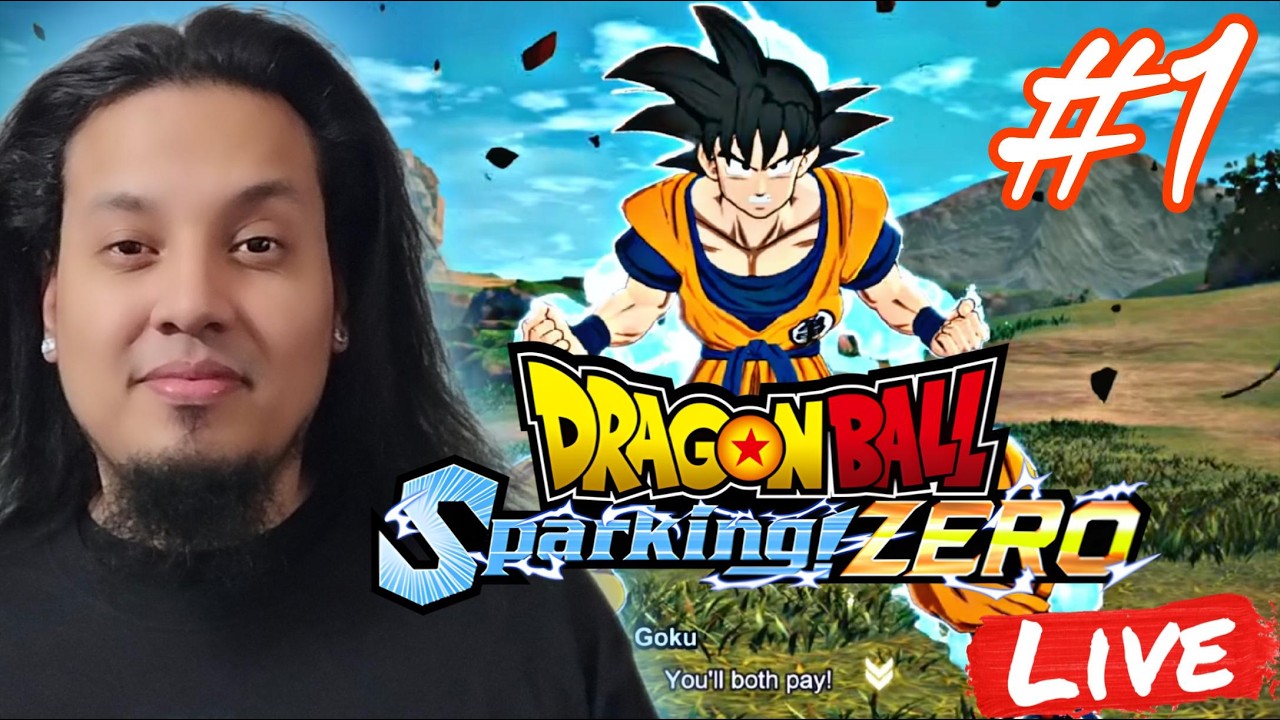 Dragon Ball Sparking Zero Goku Story Walkthrough Gameplay LIVE Part 1 – Beginning of Goku’s Saga