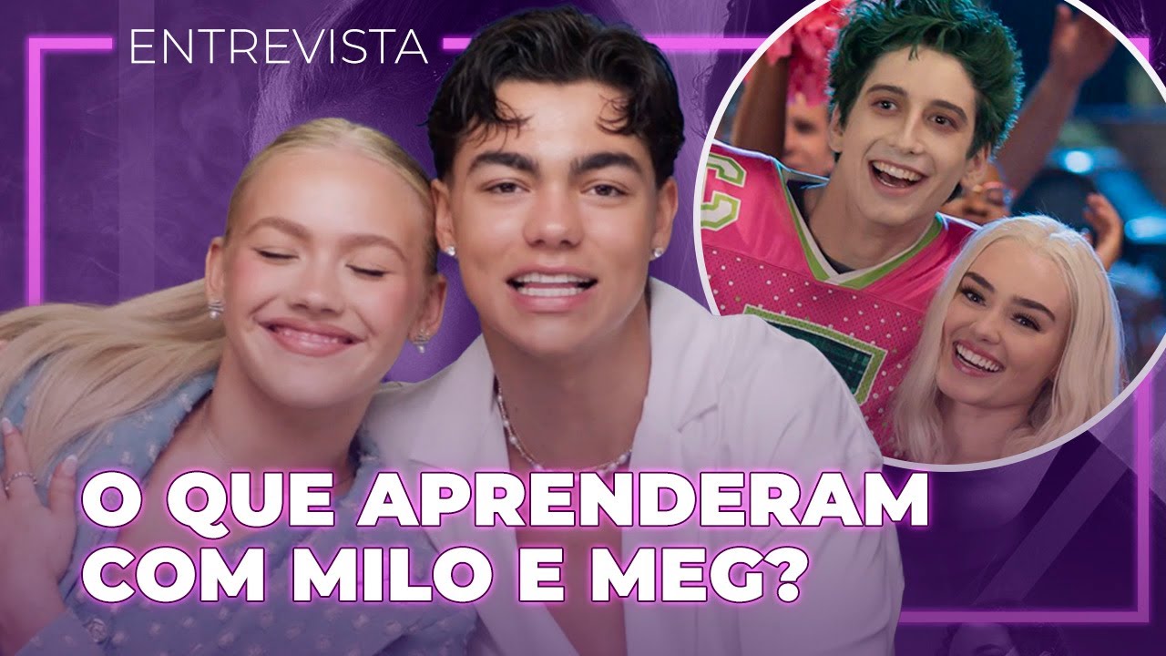 ZOMBIES 4: Freya Skye e Malachi Barton sobre Milo Manheim e Meg Donnelly, coreografias e química