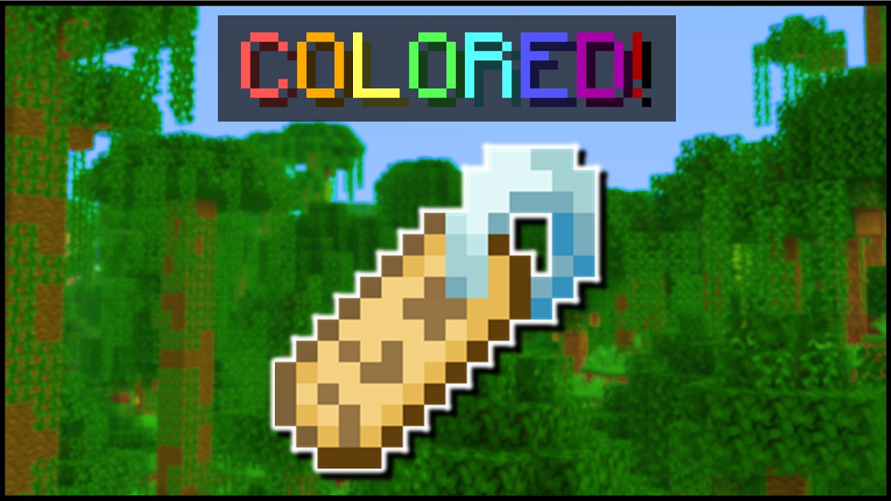 Minecraft Bedrock &mdash; Как получить цветные бирки (Выживание)