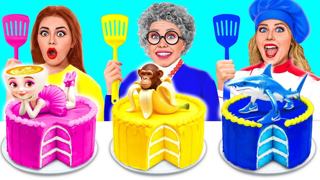 Défi De Cuisine Moi vs Grand-Mère | Astuces Culinaires Étonnantes Jelly DO Challenge