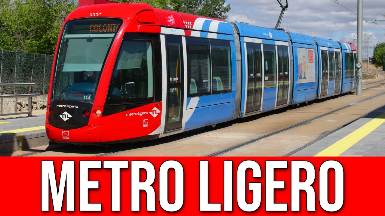 Veículo Leve Sobre Trilhos (VLT) de Madrid/Espanha (Metro Ligero)