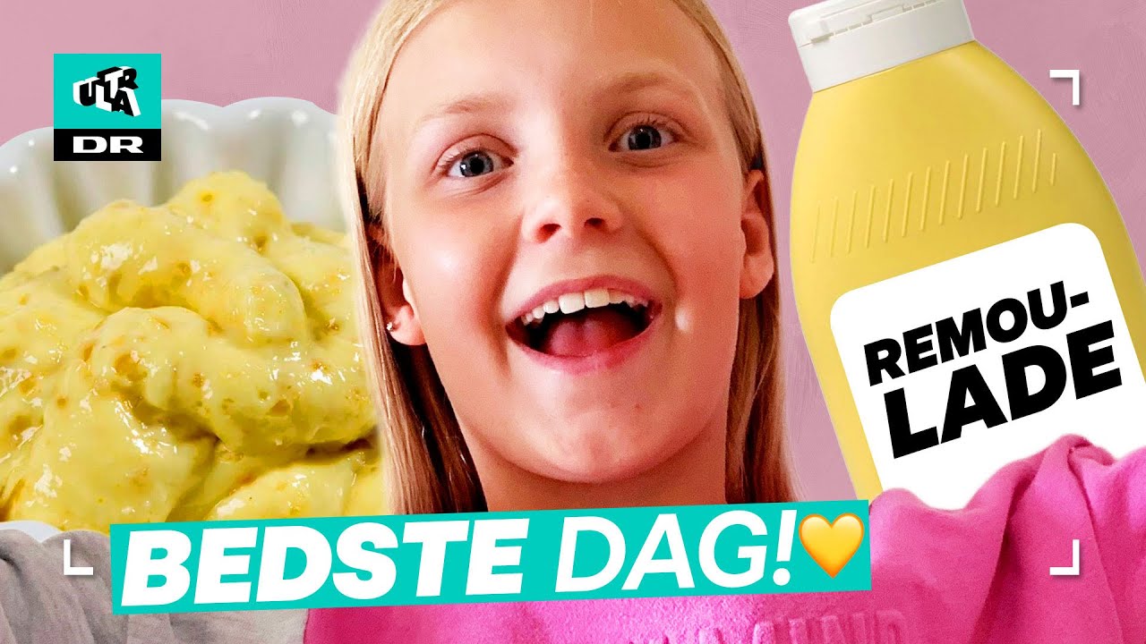 Besøger remouladefabrik: Emma er i paradis!