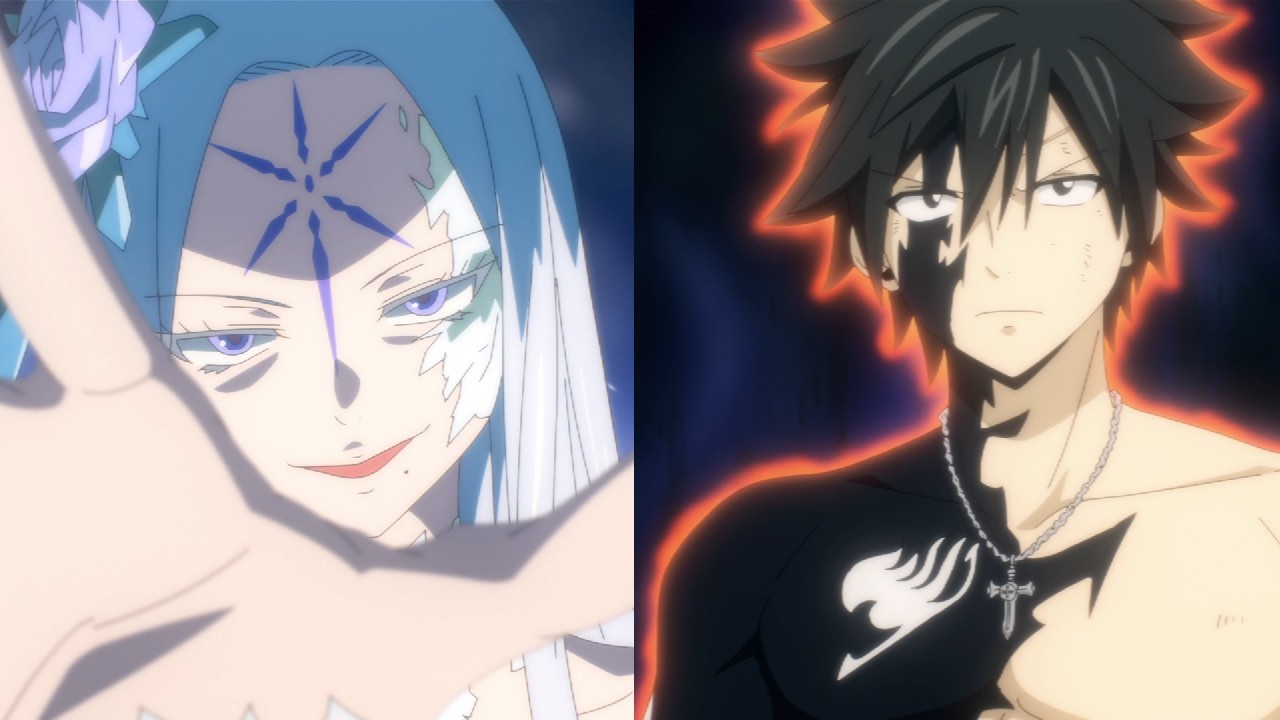 Gray Vs Hakune! Fairy Tail 100 Years Quest Episode 24