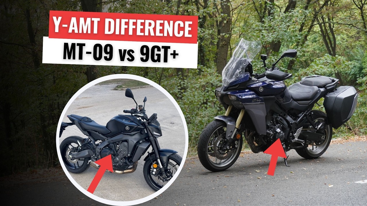 Yamaha Y-AMT Explained: Tracer 9 GT+ vs MT-09 | What You Don&rsquo;t Know