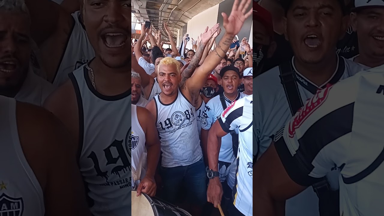 Aquecimento : Bateria Galoucura/ Atlético. X. Fluminense.