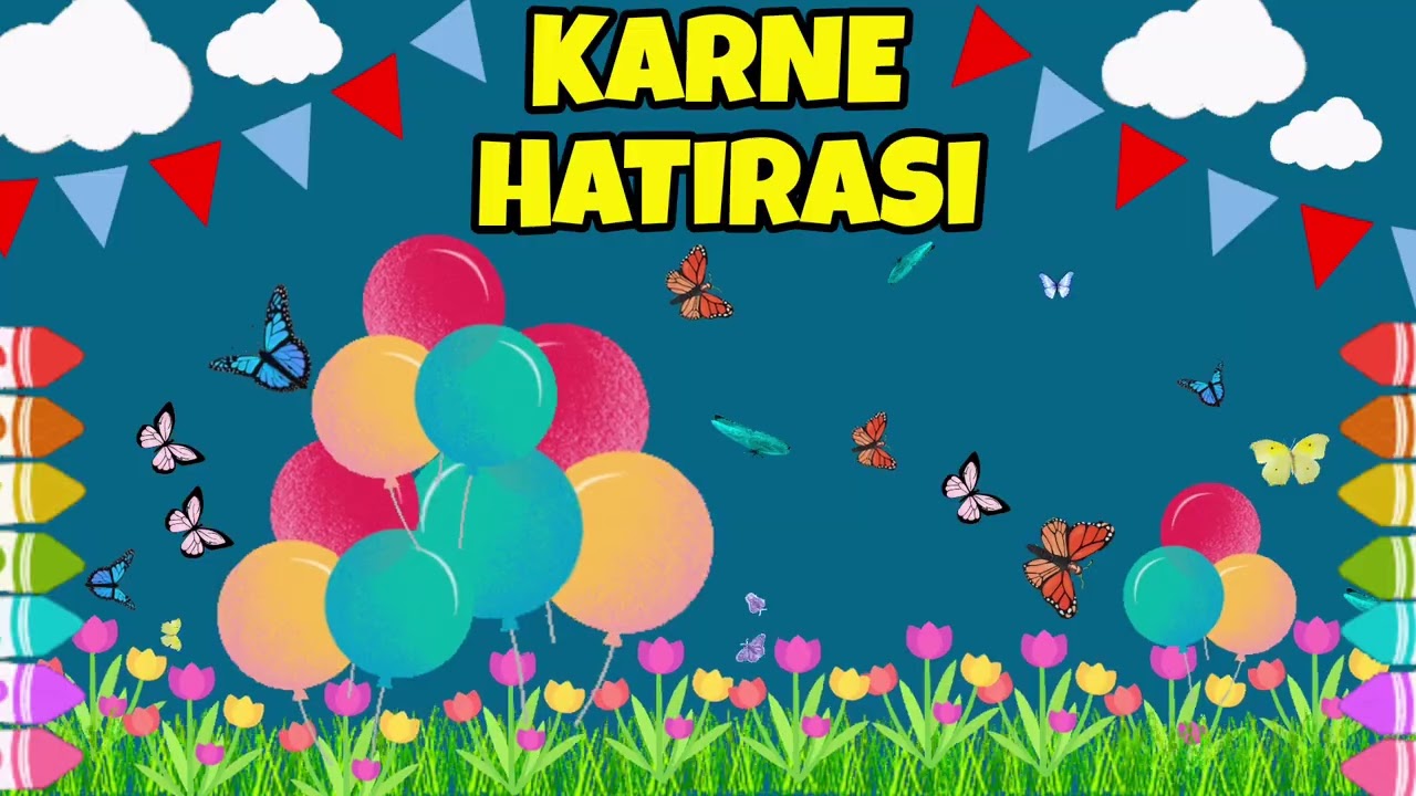 KARNE HATIRASI ARKA FON | MÜZİKLİ | AKILLI TAHTA