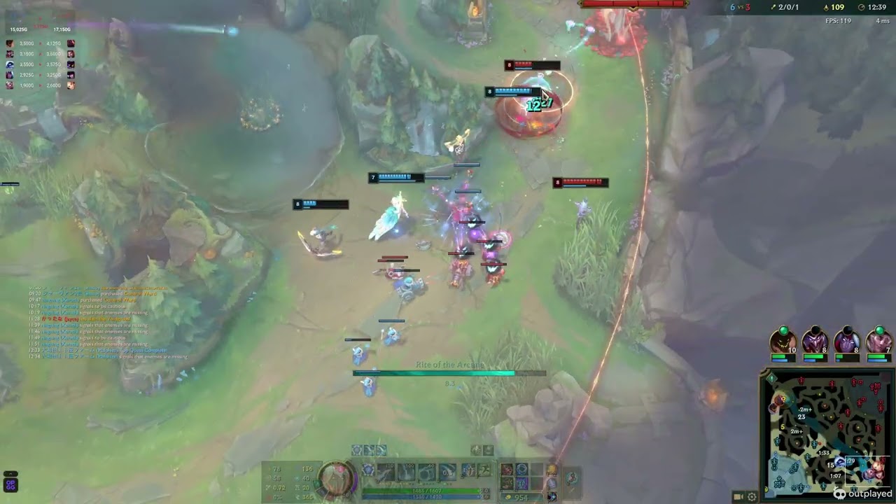 【Normal】Xerath | 12 / 0 / 7 | 2026/1/10