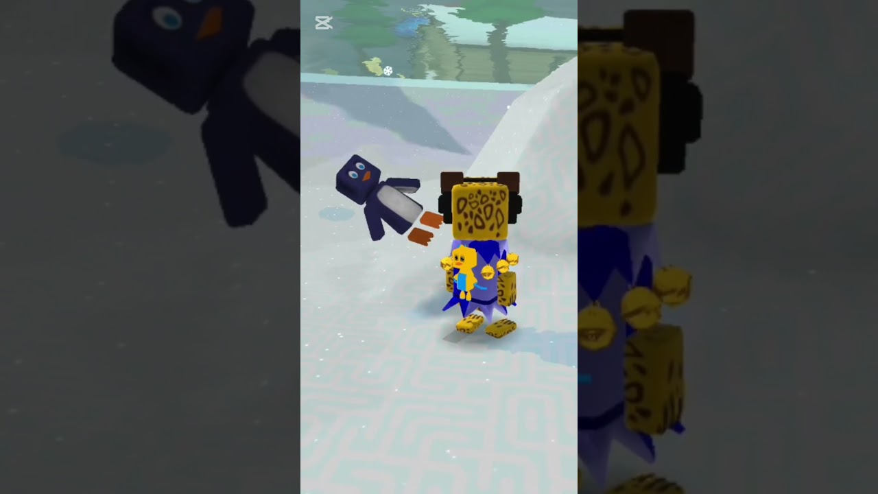 Poor penguin #superbearadventurehighlights #youtubeshorts #sba