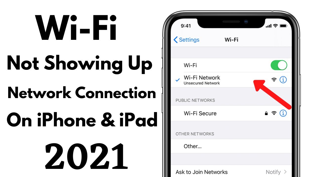 iPhone Not Showing Up Wi-Fi Networks On iPhone iPad ( How To Fix Wi-Fi Not Showing On iPhone )