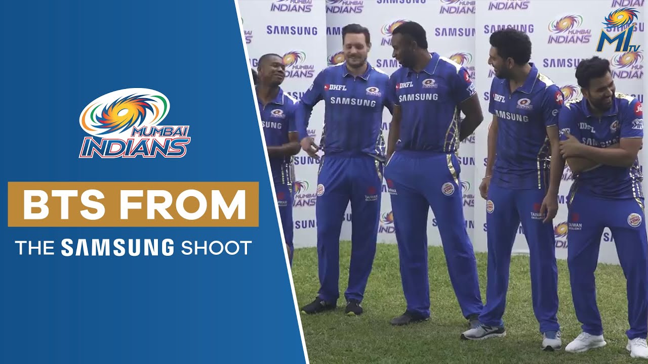 Behind the Scenes for Samsung | Mumbai Indians