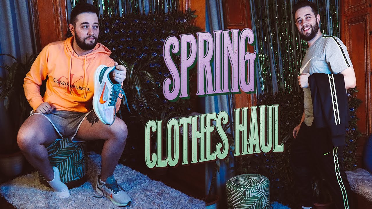 Spring Gym Clothes Haul - Top 5 Outfits for Men