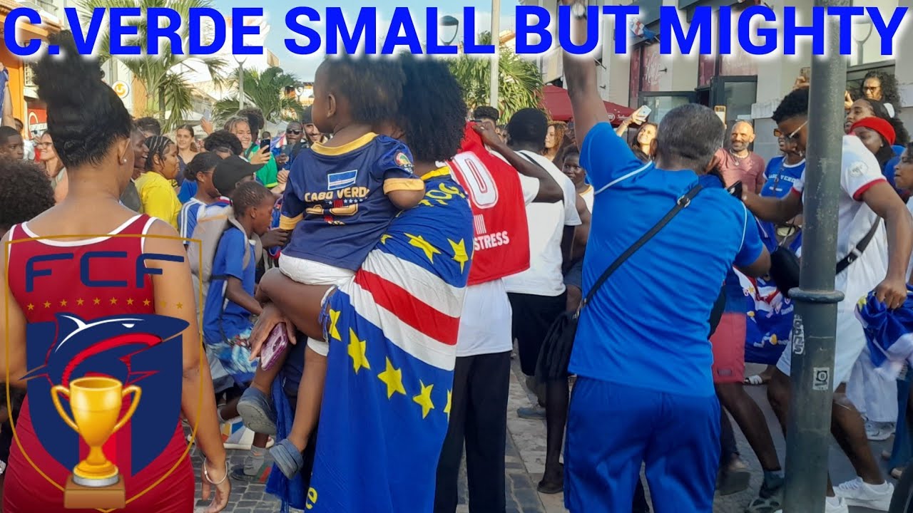 HOW CAPE VERDE ISLAND CELEBRATES THEIR VICTORY  QUALIFYING FOR 2026⚽️ 🌎 CUP WINNING ETSWATINI 3:0 🏆 