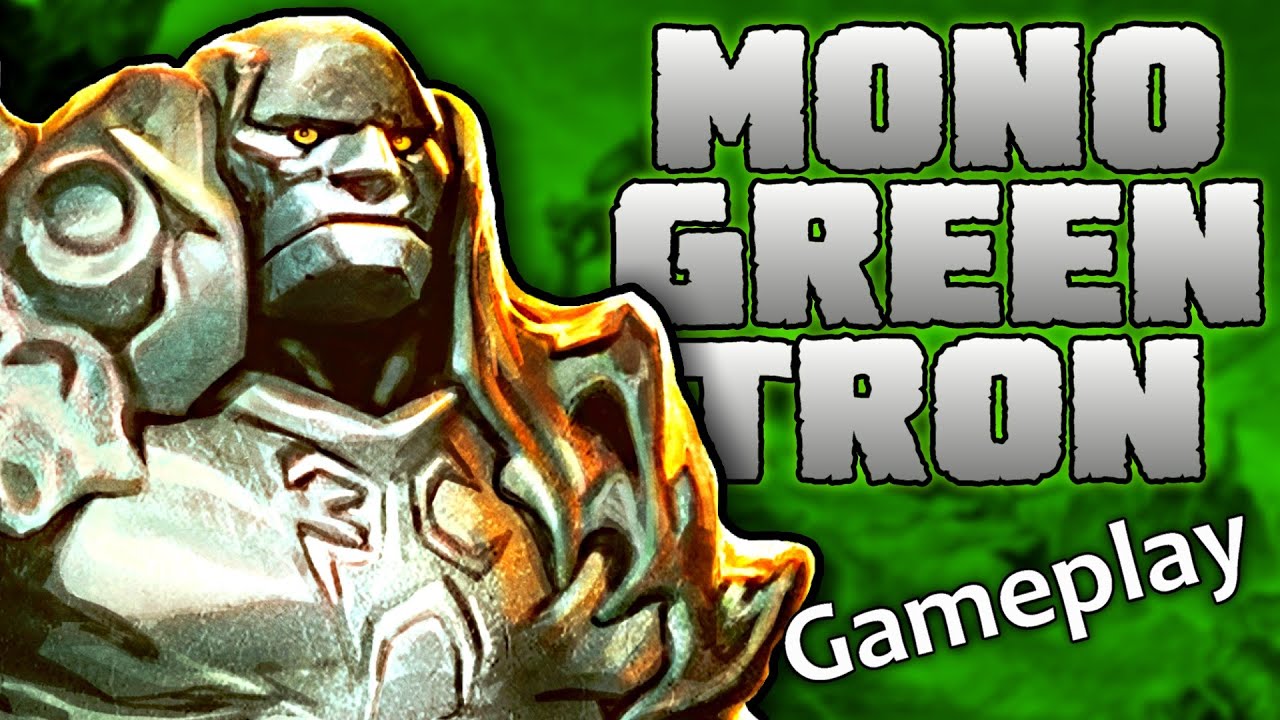 $12 Budget Mono Green Tron Gameplay -- Magic the Gathering Online