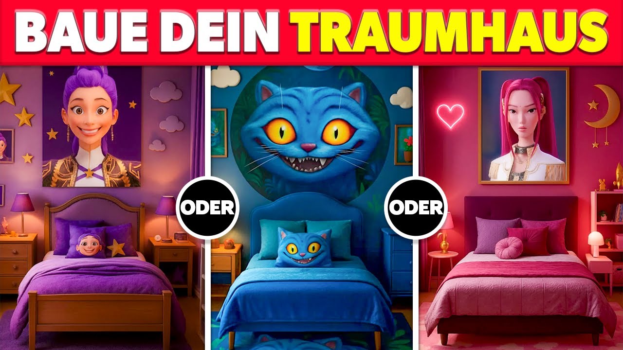 Baue dein KPOP DEMON HUNTERS Haus 🏠💖🧸🌈 Würdest Du Lieber?