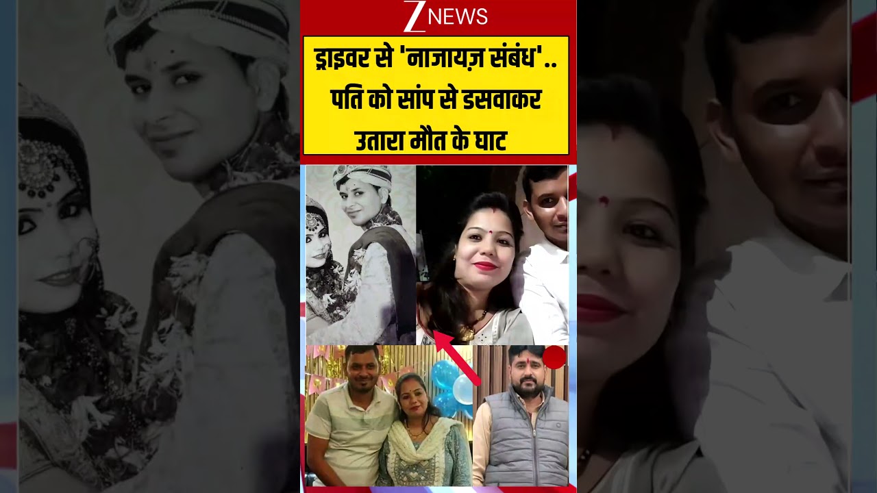 Meerut Murder Case: ड्राइवर से 'नाजायज़ संबंध'..पति को सांप से डसवाकर उतारा मौत के घाट