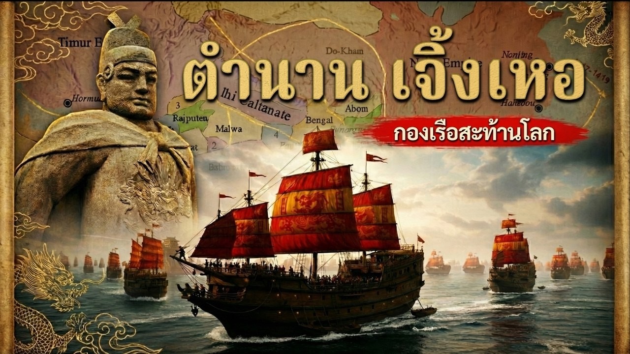 ตำนานเจิ้งเหอและการเดินทาง 7 ครั้งที่เปลี่ยนโลก