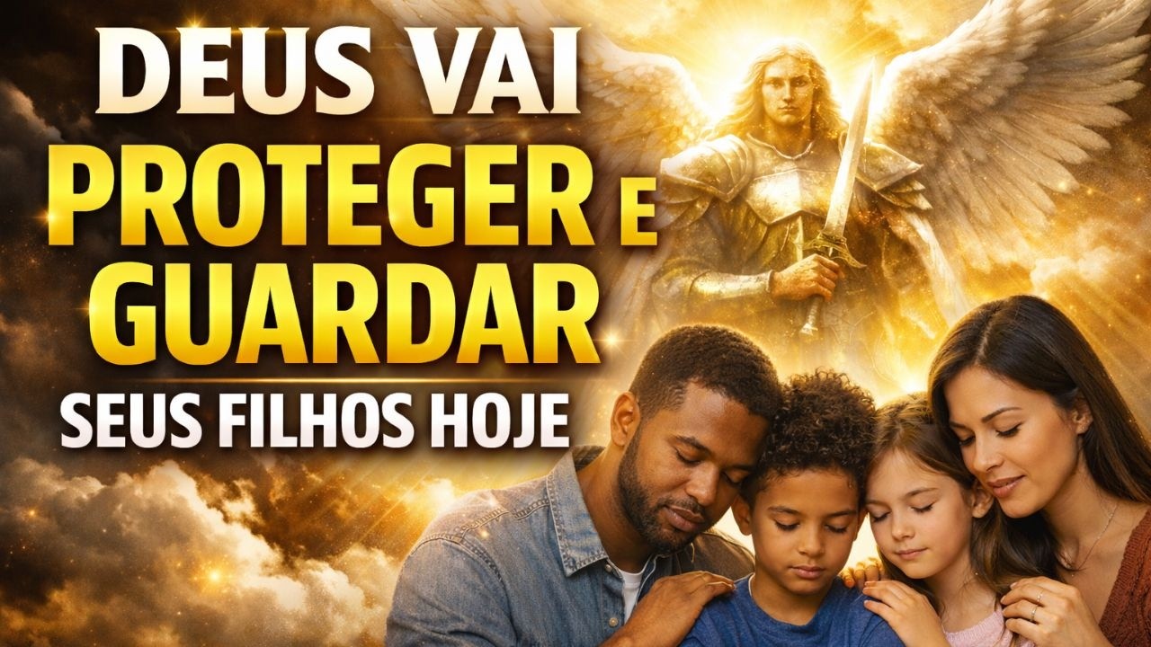 Deus Vai Proteger e Guardar Seus Filhos Hoje