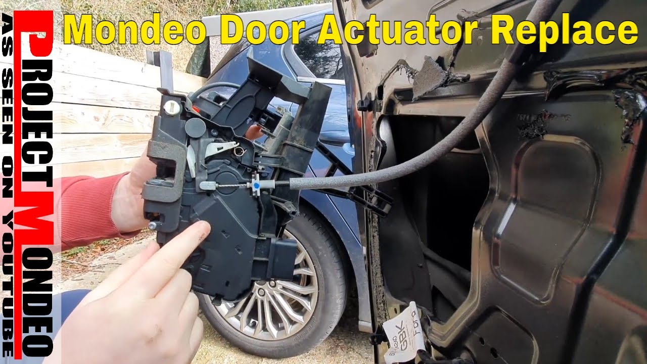 Замена механизма замка двери Ford Mondeo Mk4, как это сделать.